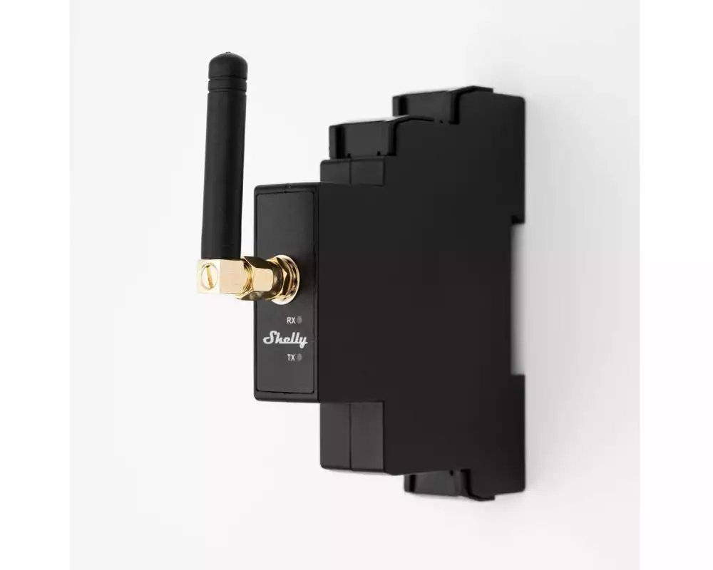 Shelly Pro LoRa Add-on schwarz