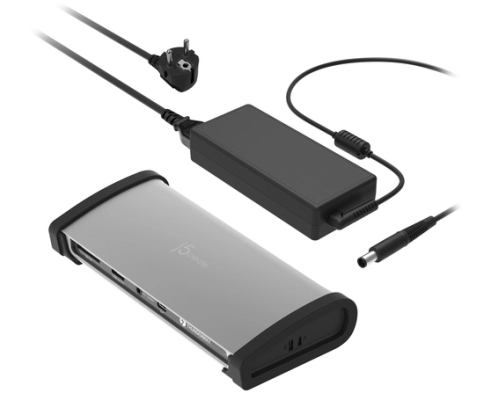 j5create Thunderbolt 4 Docking Station for Desktop PC, Notebook, Monitor, Mouse, Keyboard, Printer