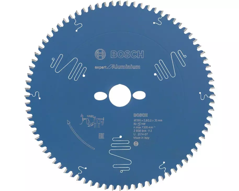 Bosch Professional Kreissägeblatt Expert for Aluminium Ø 260