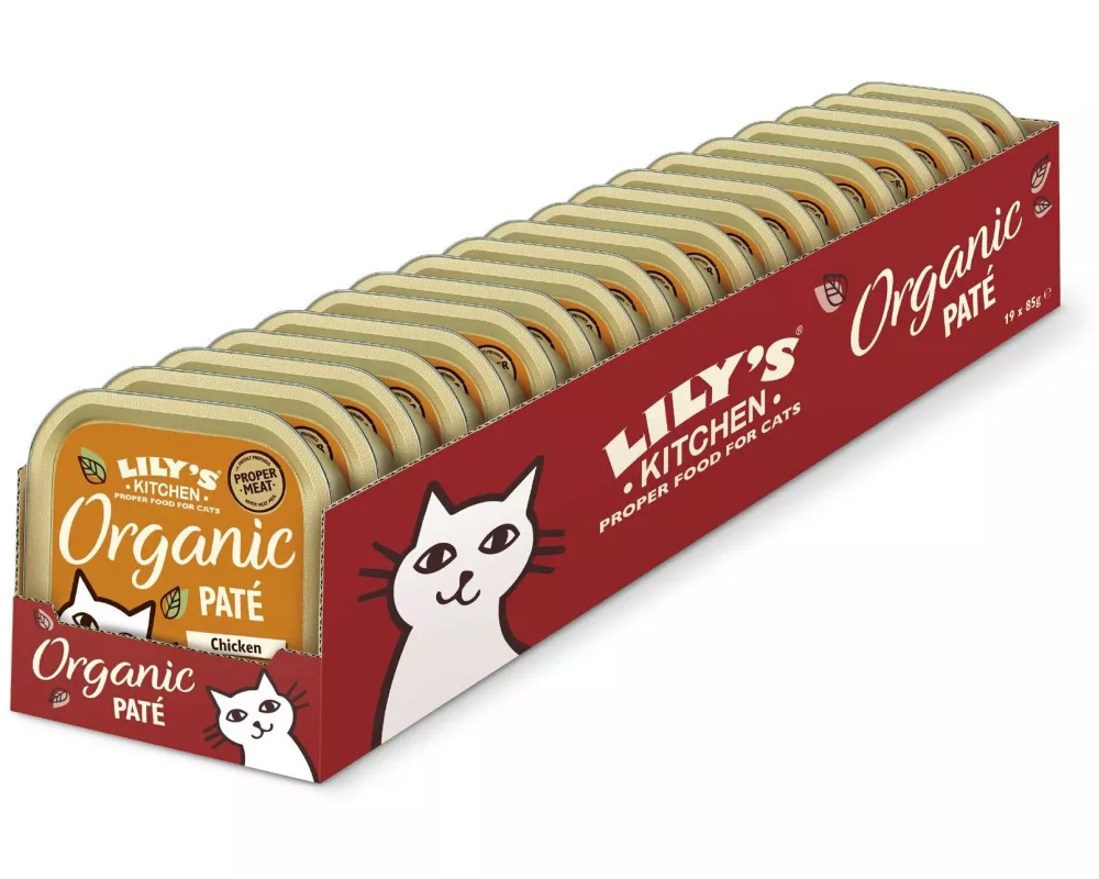 Lily's Kitchen Nassfutter Organic Huhn, 19 x 85 g