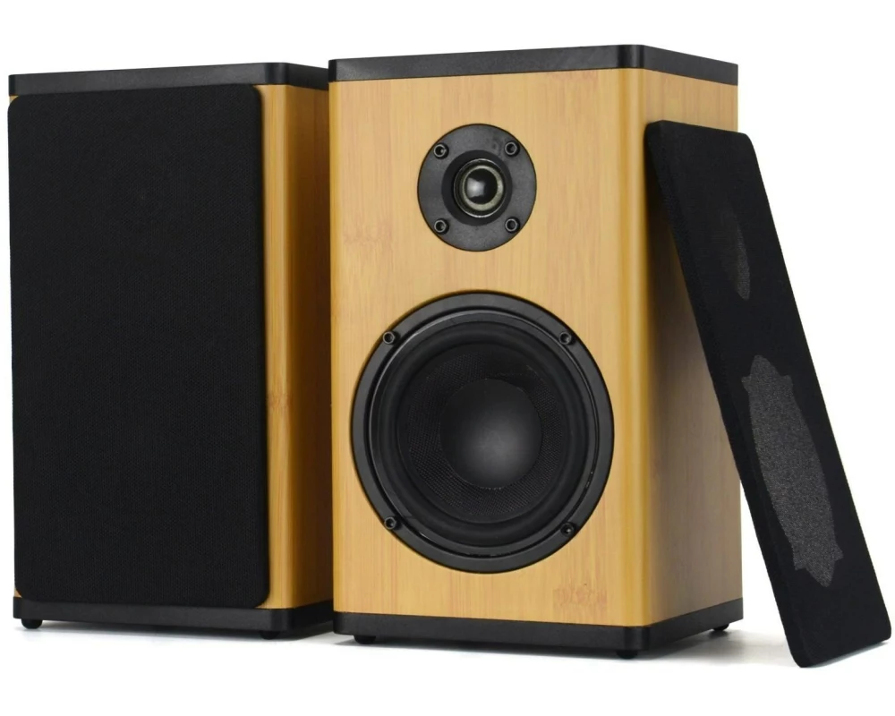 Audizio Regallautsprecher BS20-BM 50W, BT, Akku, bamboo Bambus