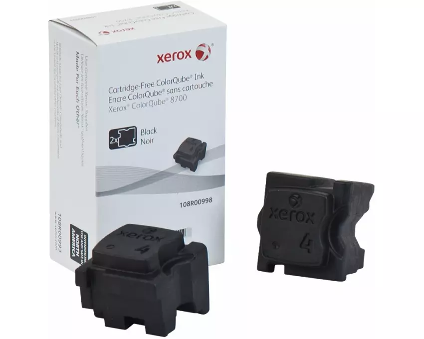 XEROX ColorQube 8700/8900 ColorQube black Std Capacity 4.500 pages 2 sticks