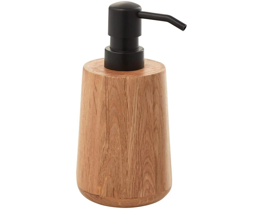 diaqua Seifenspender Oak 450 ml, Schwarz/Braun