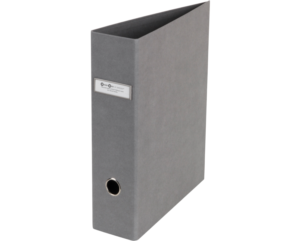 BIGSO BOX OF SWEDEN Ordner Archie 8.5cm 550154147 grau A4