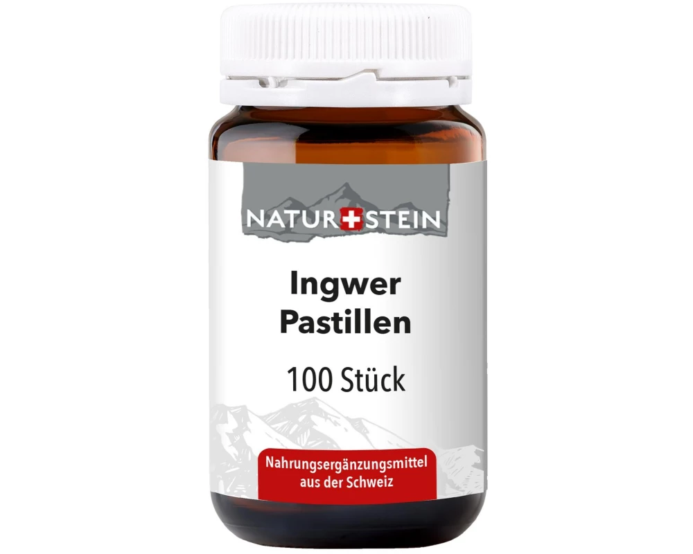 Naturstein Naturstein Ingwer Pastillen 100Stk. 100 Stk.