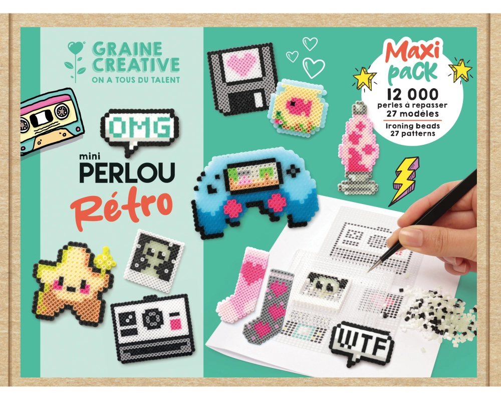 GRAINE CREATIVE Mini Perlen Set GC-731749 Retro