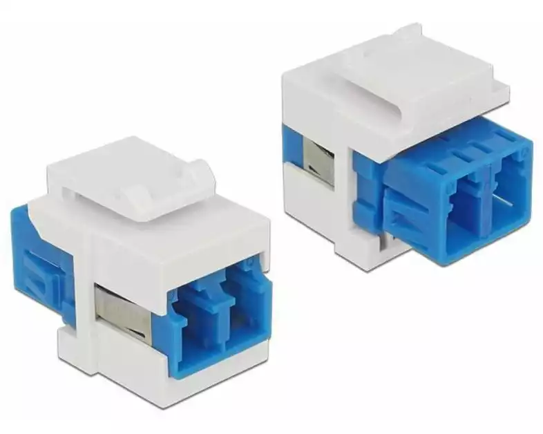 Delock Keystone-Modul LWL Singlemode LC-LC Duplex
