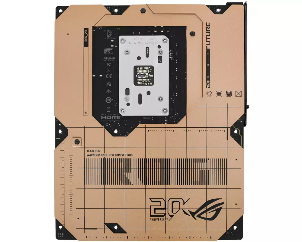 ASUS ROG Mainboard CROSSHAIR 2006 AMD X870E Sockel AM5 ATX