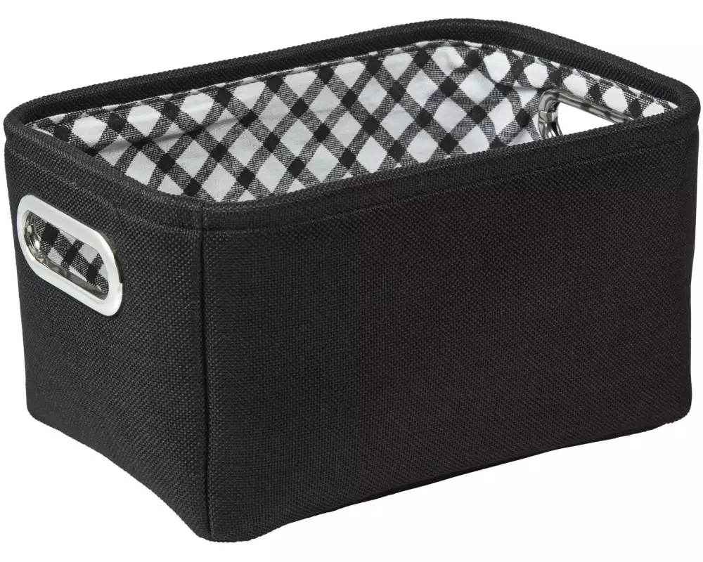 diaqua® Aufbewahrungskorb Jeans Schwarz