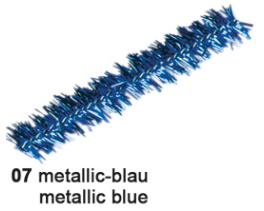 URSUS Pfeifenputzer 9mmx50cm 6530007 metallic-blau 10 Stück