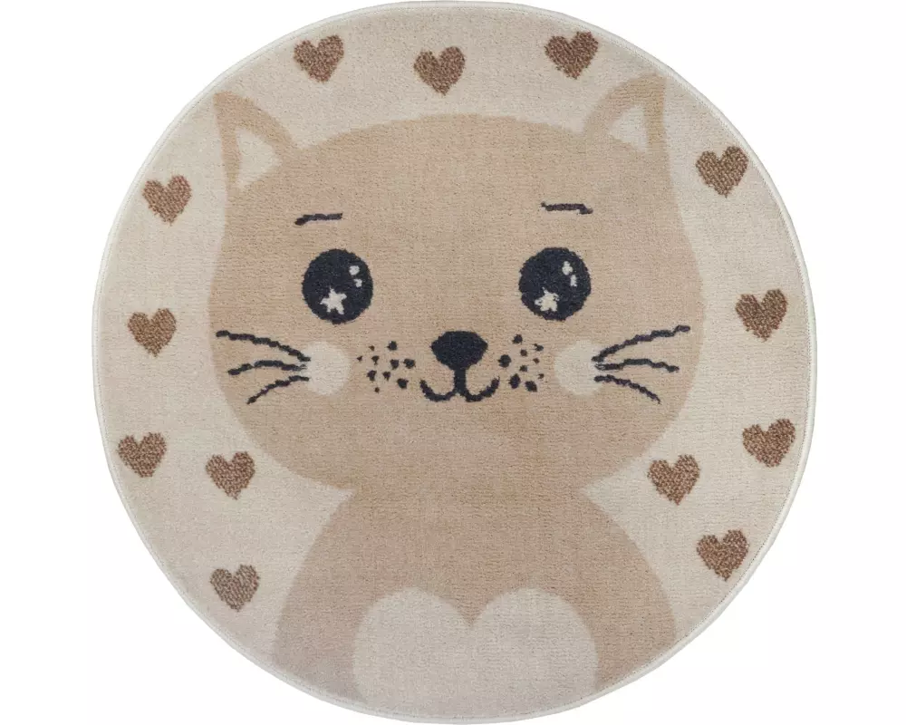 Hanse Home Spielteppich Cat 140 cm, Beige