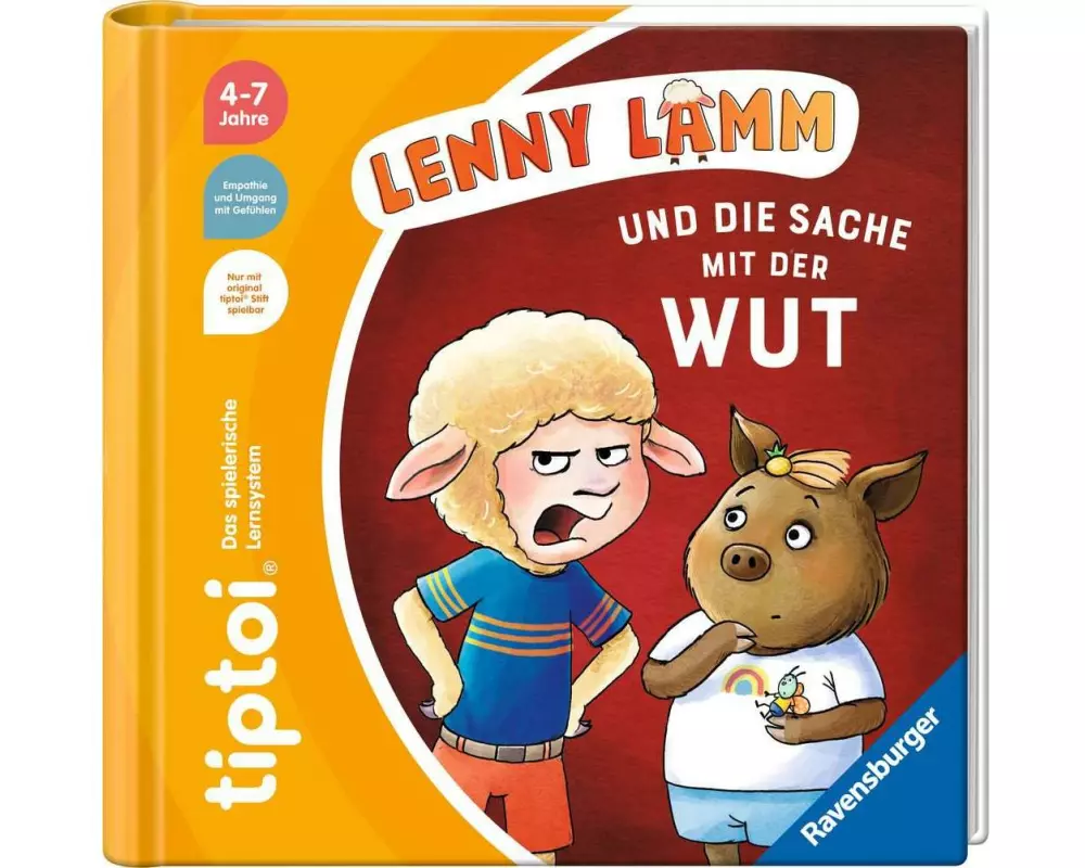tiptoi Lernbuch Lenny Lamm und die Sache mit der Wut