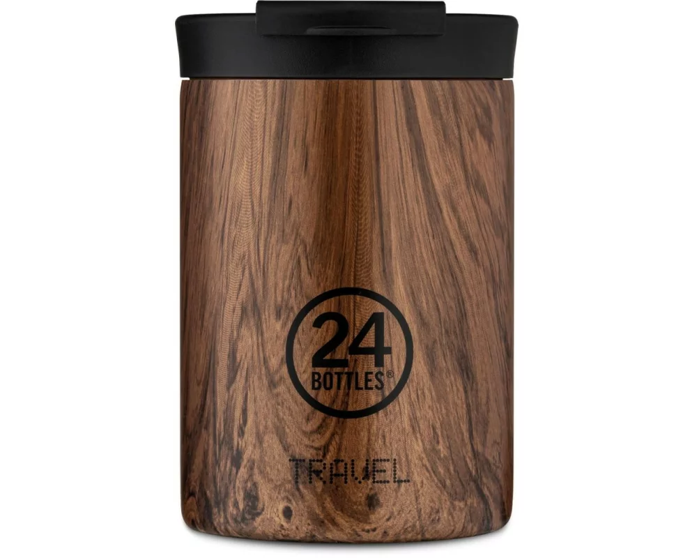 24Bottles Thermobecher Travel Tumbler 350 ml, Sequoia Wood