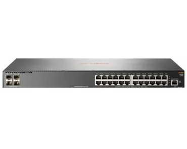 HPE Aruba 2930F Switch, 24G, 4 SFP+ Ports, Layer 3, VSF Stacking, RIP Routing, Access OSPF, ACLs, QoS