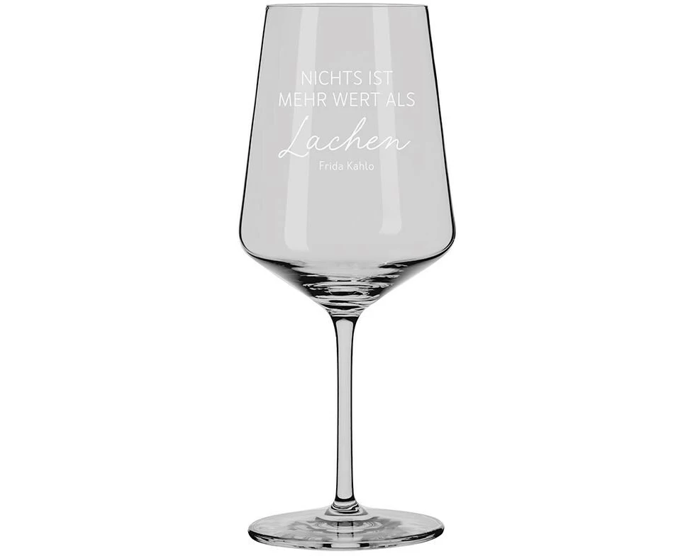 Grafik Werkstatt Rotweinglas Frida Kahlo