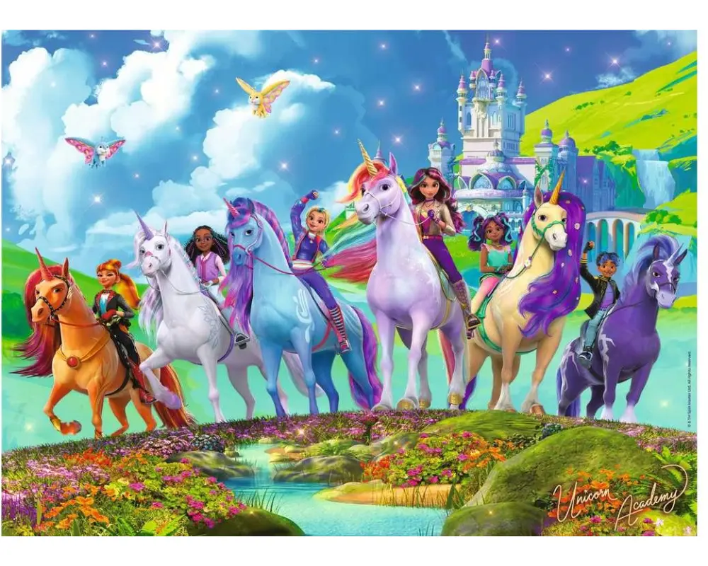 Ravensburger Puzzle Unicorn Academy 200 XXL Teile