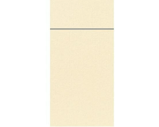 Duni Papierservietten Duniletto 33 cm x 40 cm, 65 Stück, Crème