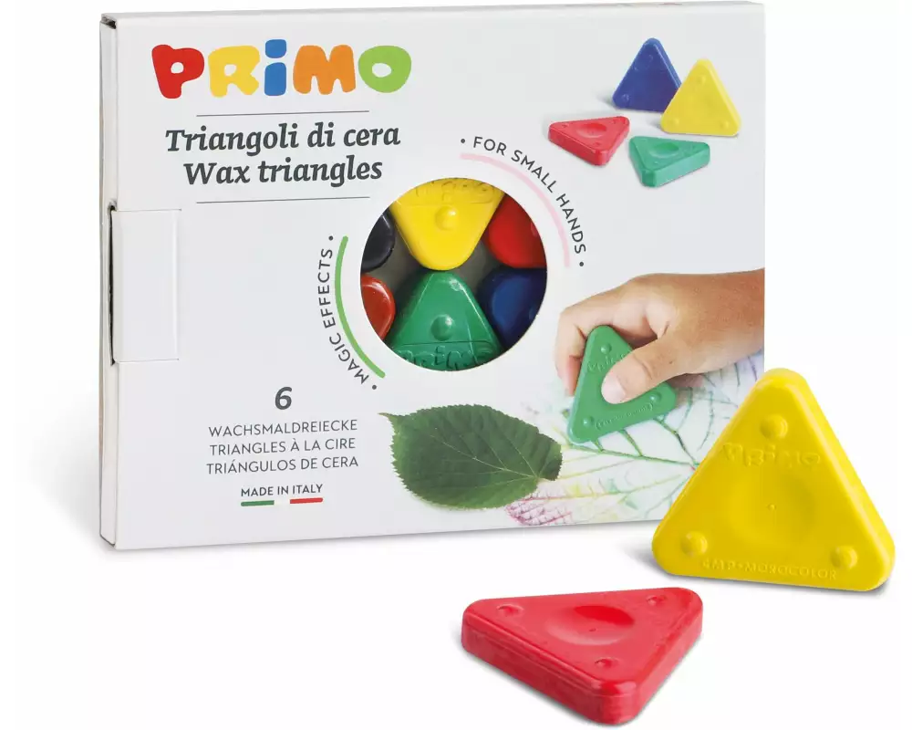 Primo Wachsmalstifte Triangel 6-teilig