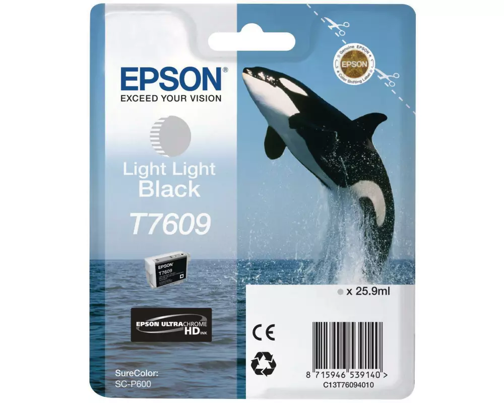 Epson Tinte C13T76094010 Light Light Black