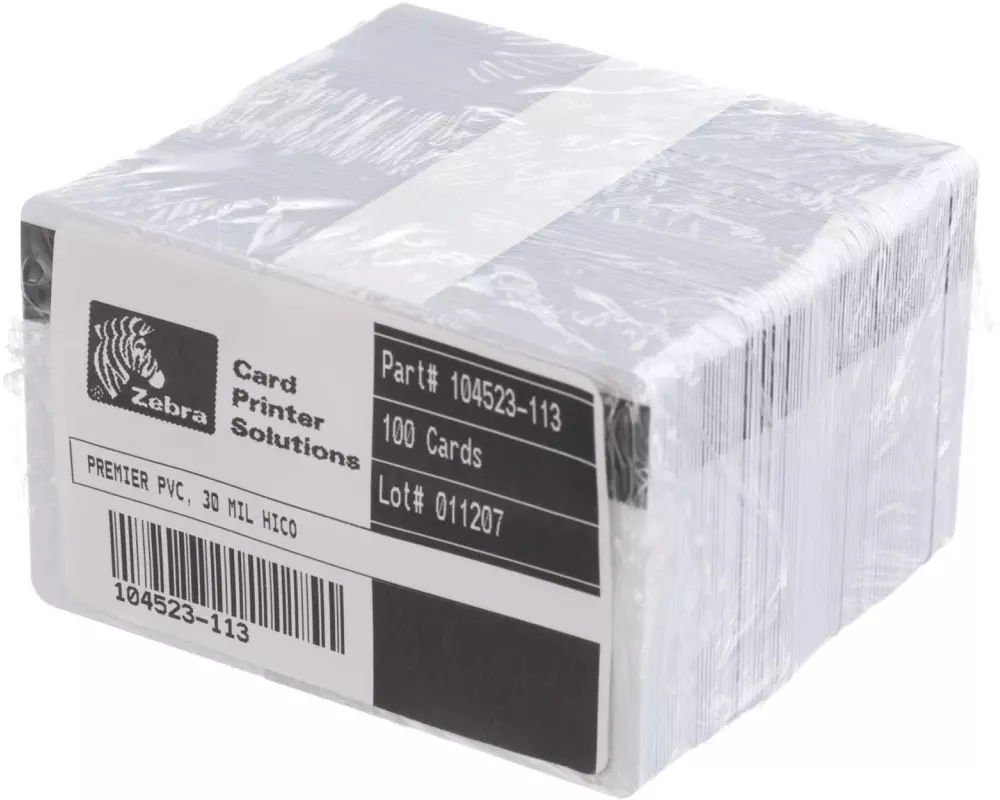 Zebra Technologies Karte(n) 0.76 mm 100 Stück