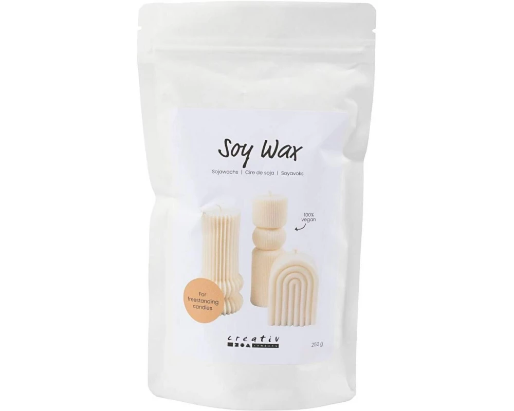 Creativ Company Wachs aus Soja Creme, 250 g