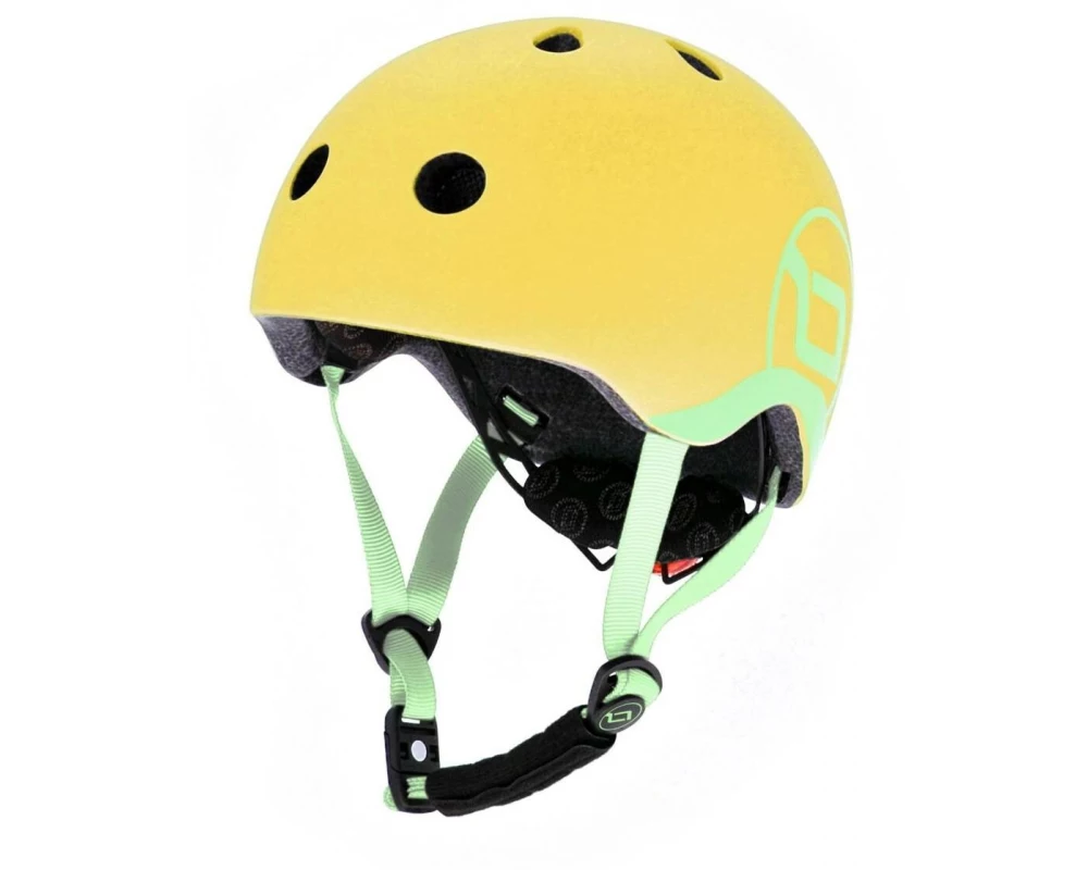 Scoot and Ride Kinderhelm Lemon Grün/Gelb, XXS-S/45 - 50