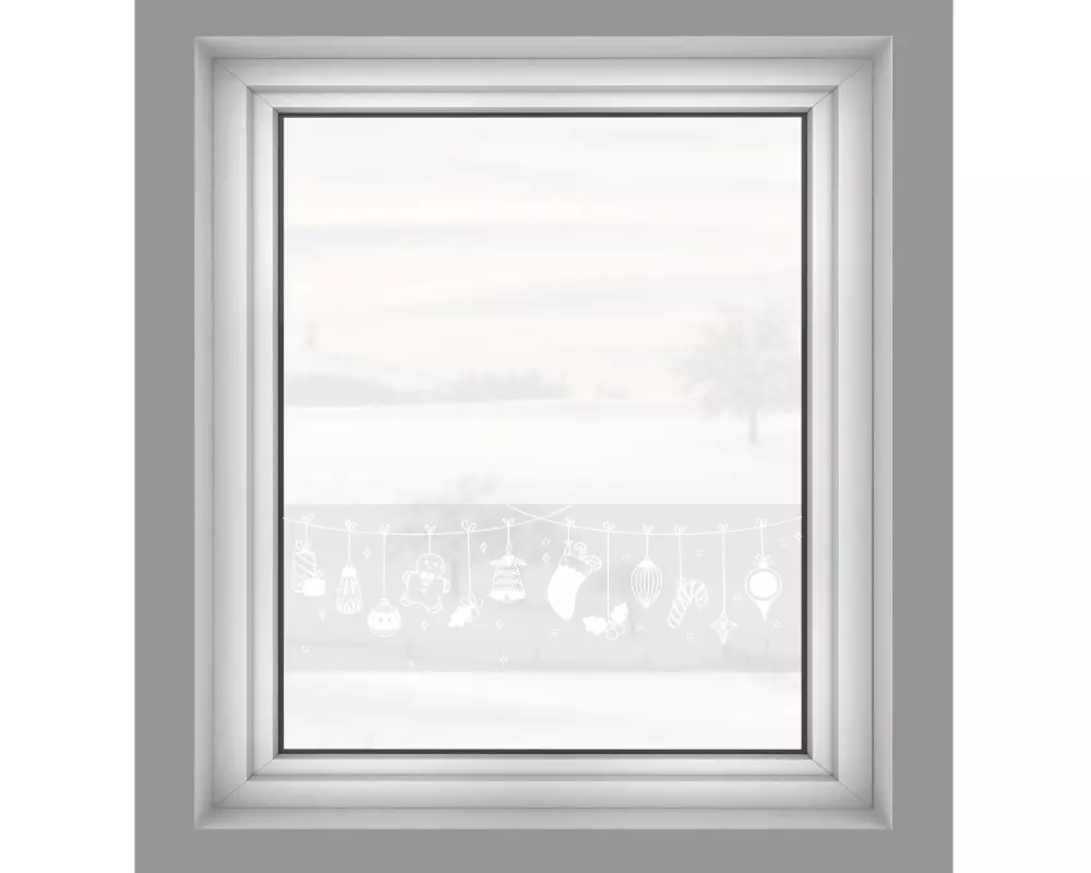 Gardinia Fenstefolie X-Mas Girlande 20 x 150 cm