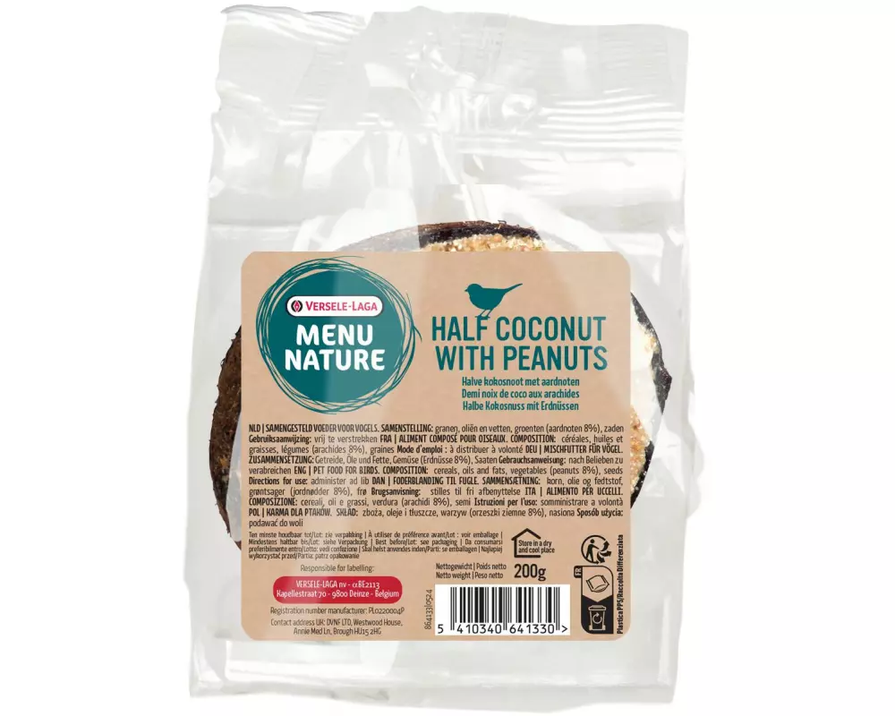 Versele Laga Vogelfutter MN Kokosnuss m. Erdnüssen 200 g