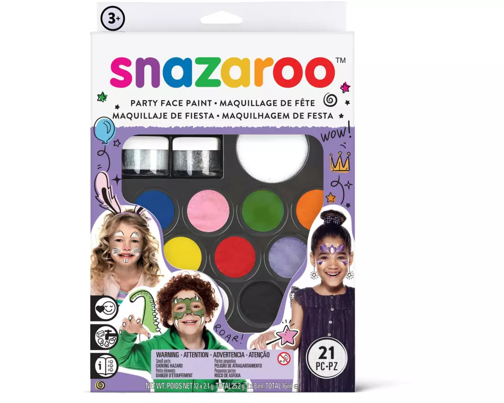 Snazaroo Zubehör Schminkpalette Party Set