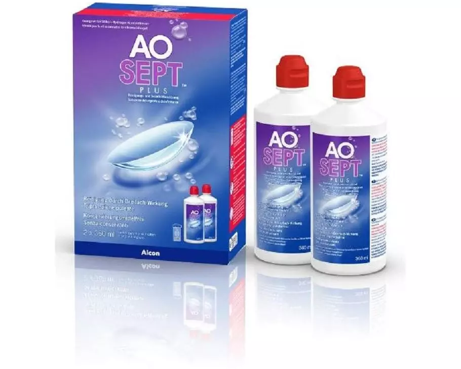 Aosept Kontaktlinsenpflege Plus 2 x 360 ml