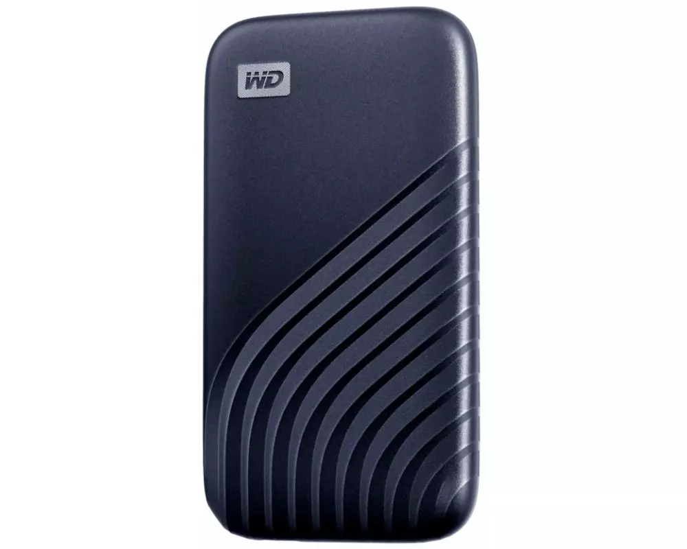 Western Digital Externe SSD My Passport 500 GB, Blau