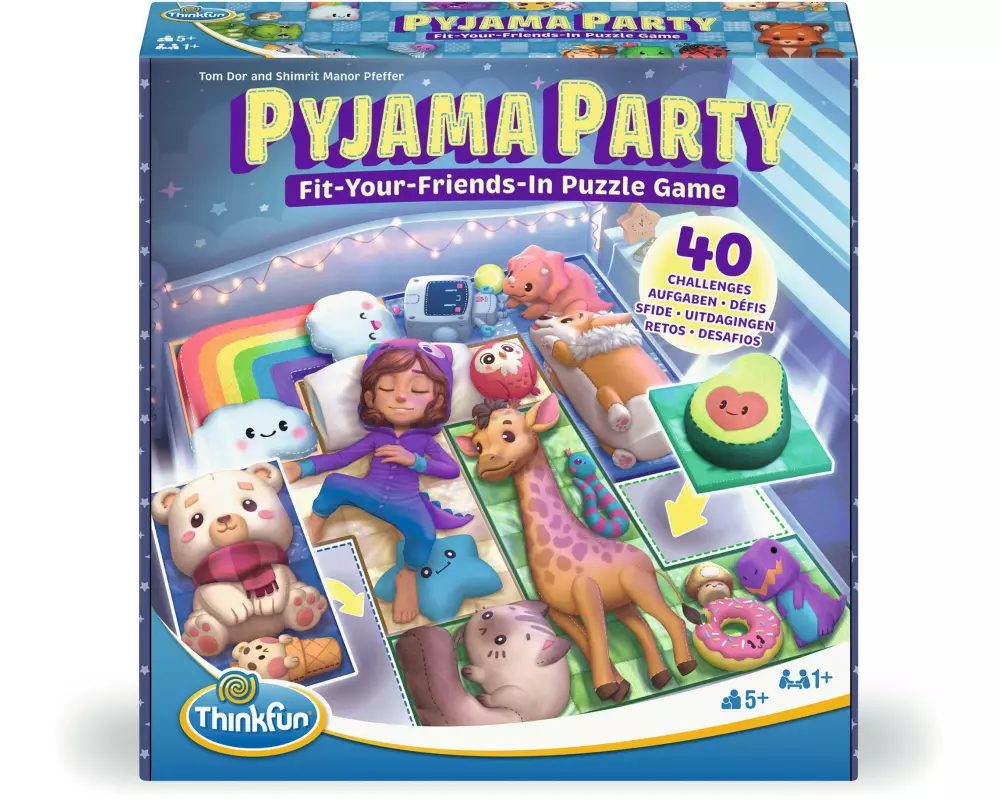 Thinkfun Knobelspiel Pyjama Party ab 5 Jahren, 1 Spieler