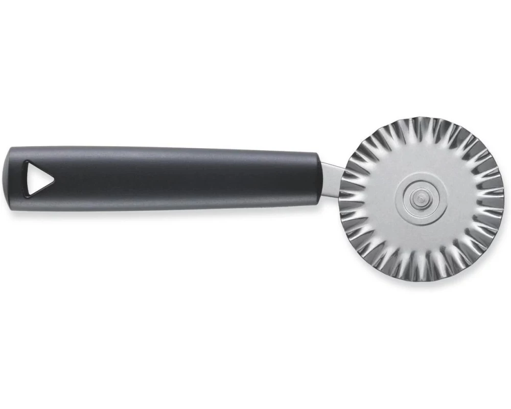 triangle Teigrad 7 cm Schwarz/Silber