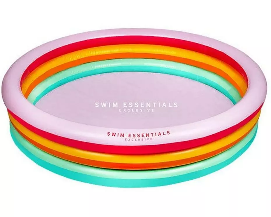 Swim Essentials Planschbecken Rainbow Ø 150 cm