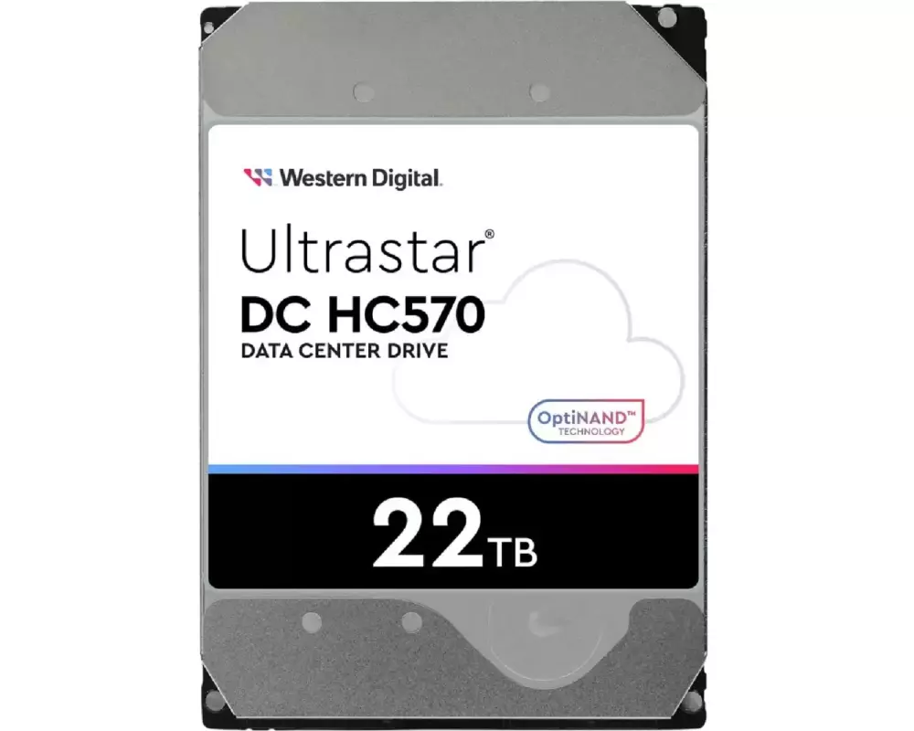 Western Digital Harddisk Ultrastar DC HC570 3.5" SAS 22 TB