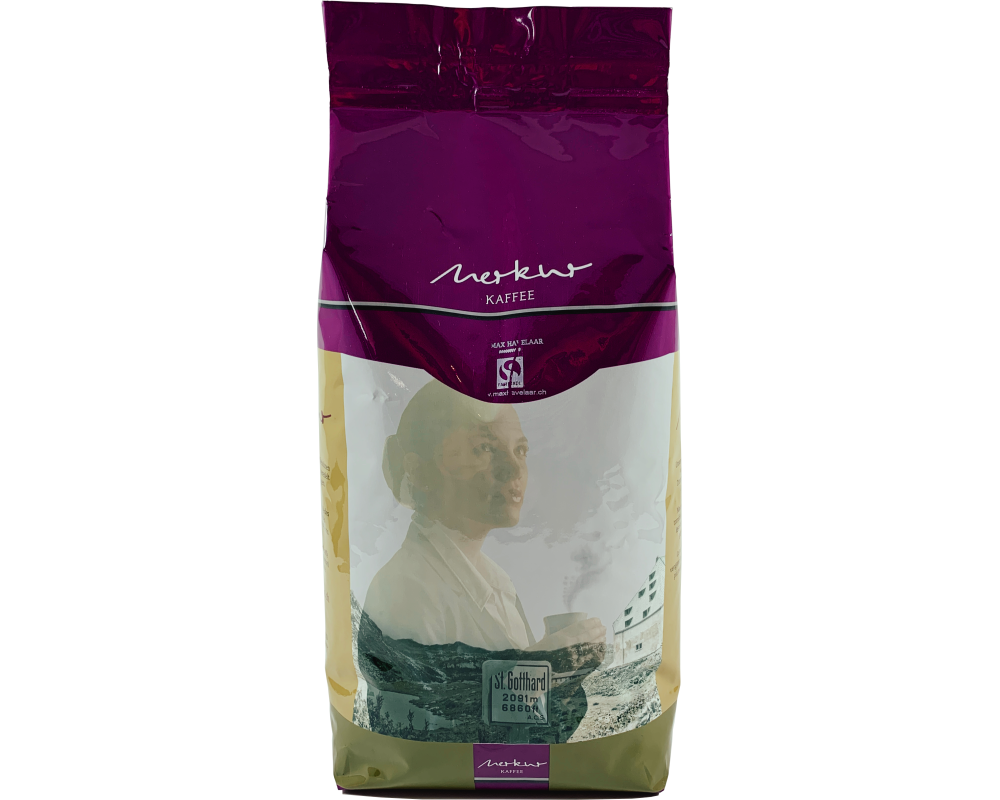 MERKUR Bohnenkaffee 1kg 10.00953 Bio Max Havelaar