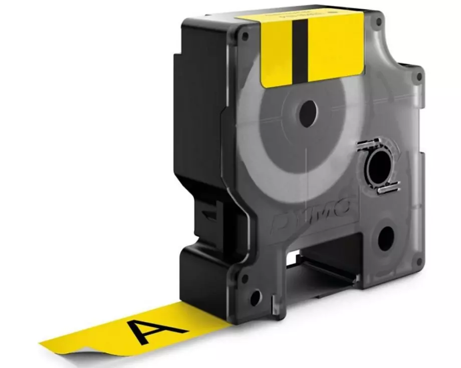 DYMO Rhino Beschriftungsband Schwarz auf Gelb