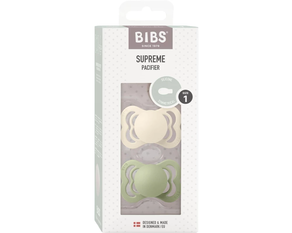 Bibs Supreme Silikon Symmetrisch Grösse 1