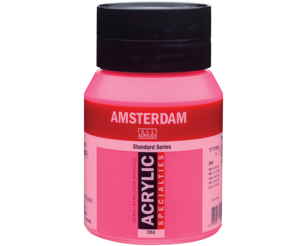 AMSTERDAM Acrylfarbe 500ml 17723842 reflexrosa 384