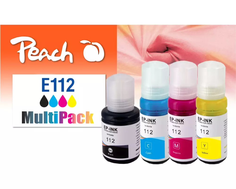 Peach Tinte Epson CISS 112 MultiPack C/M/Y/BK