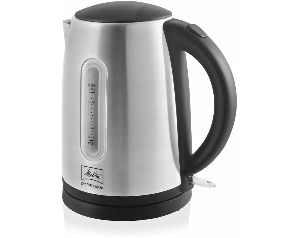 Melitta Wasserkocher Prime Aqua 1.7 l, Silber