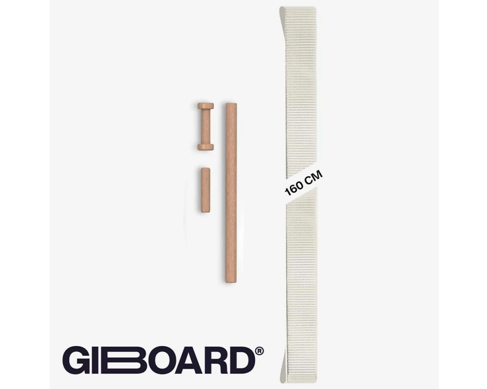 GIBBON Gibbon Slackboard Line Pure White 1.6 m x 5 cm
