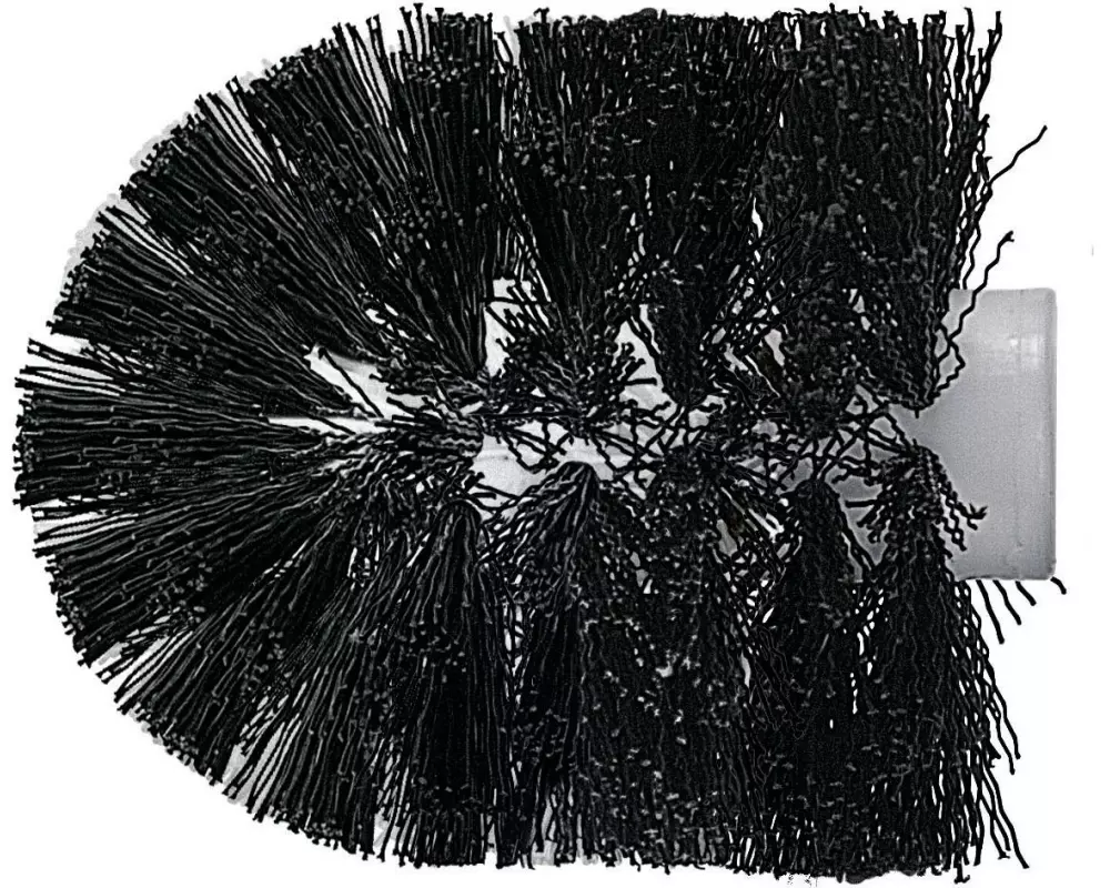 Kleine Wolke Ersatzbürstenkopf 1 Stück, Schwarz