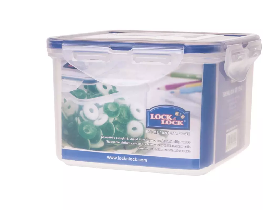 Lock & Lock Vorratsbehälter 0.86 l, Transparent