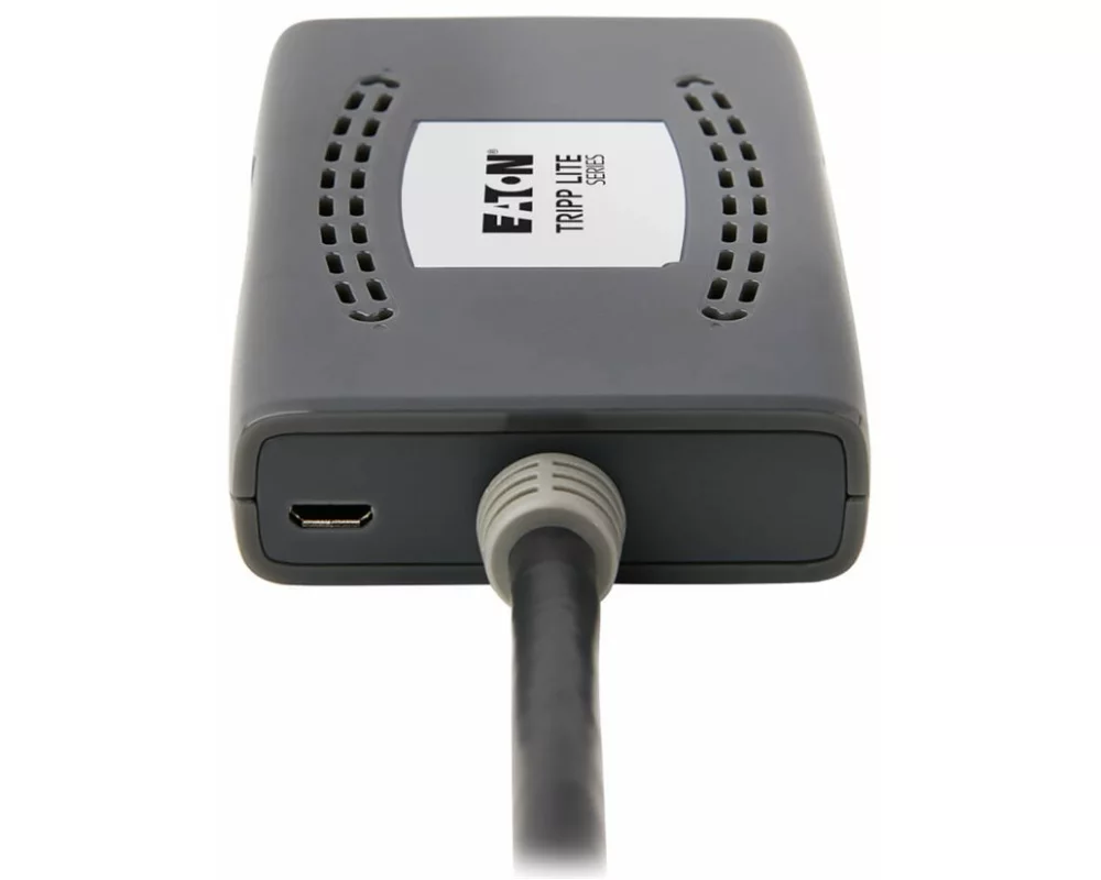 EATON TRIPPLITE 2-Port, HDMI Splitter, - 4K 60, 4:4:4, Multi-Resolution Support, HDR, HDCP, 2.2 USB Powered TAA