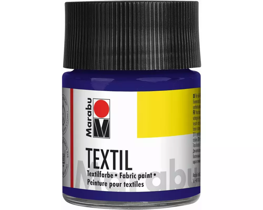 Marabu Textilfarbe 50 ml, Mittelgelb