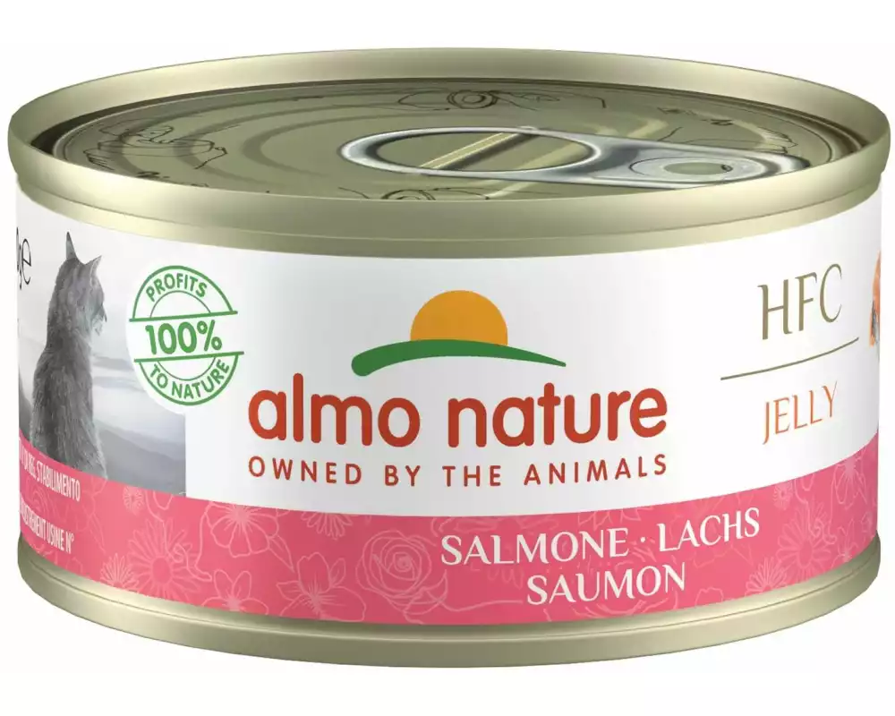 Almo Nature Nassfutter HFC Jelly Cat Lachs 70 g