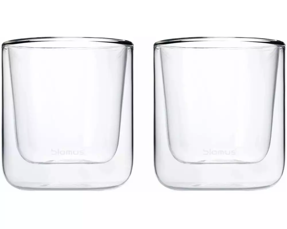 Blomus Kaffeebecher Nero 200 ml, 2 Stück, Transparent