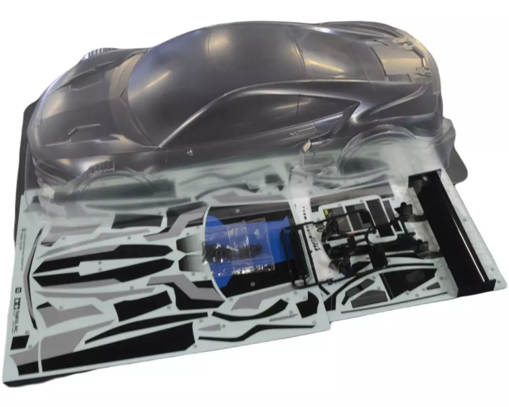 Tamiya Karosserie Raybrig NSX Concept-GT, unlackiert, 190 mm, 1:10