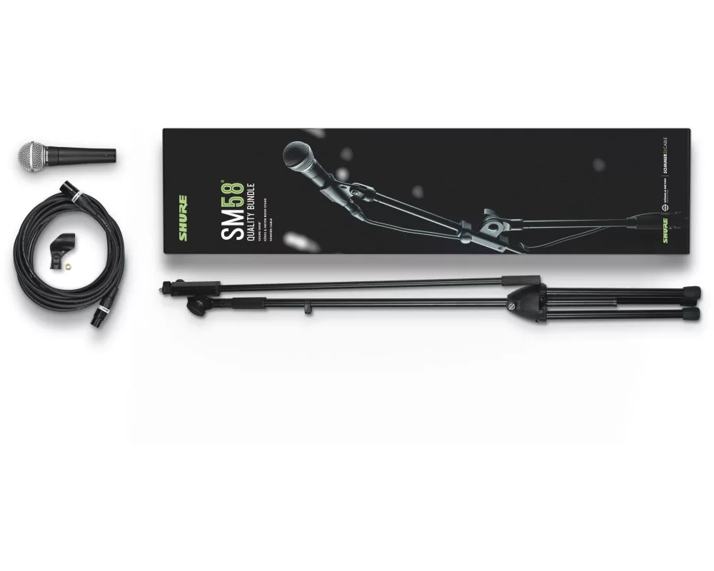Shure Mikrofon SM58 – Quality Bundle